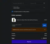 GAGA5 coupon verification screenshot