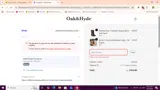 Oak & Hyde coupon verification screenshot