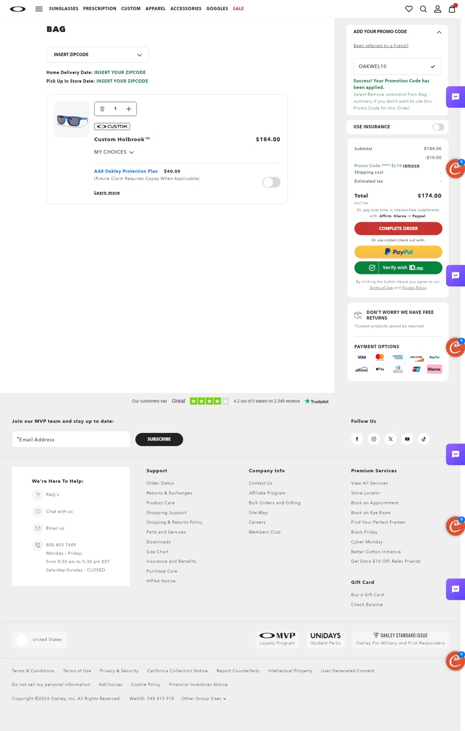 Oakley Promo Codes 10 Off January 2024