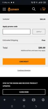 Comeback coupon verification screenshot