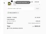 Oak Manor Fragrances coupon verification screenshot