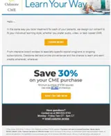 CME30 coupon verification screenshot