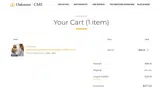 CME25 coupon verification screenshot