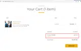 16CME coupon verification screenshot