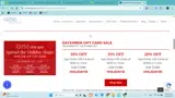 HOLIDAY20 coupon verification screenshot