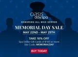 MEMORIALDAY coupon verification screenshot