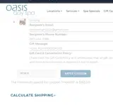 MOM10 coupon verification screenshot