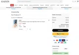 Oasis Clothing coupon verification screenshot