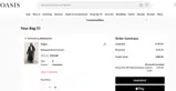 Oasis Clothing coupon verification screenshot