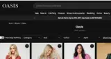 Oasis Clothing coupon verification screenshot