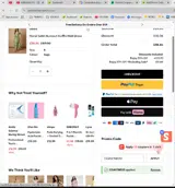 Oasis Clothing coupon verification screenshot