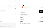 Welcome15 coupon verification screenshot