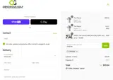 Obnoxious Golf coupon verification screenshot