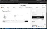 Ocarat coupon verification screenshot