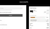 Occam Designs coupon verification screenshot