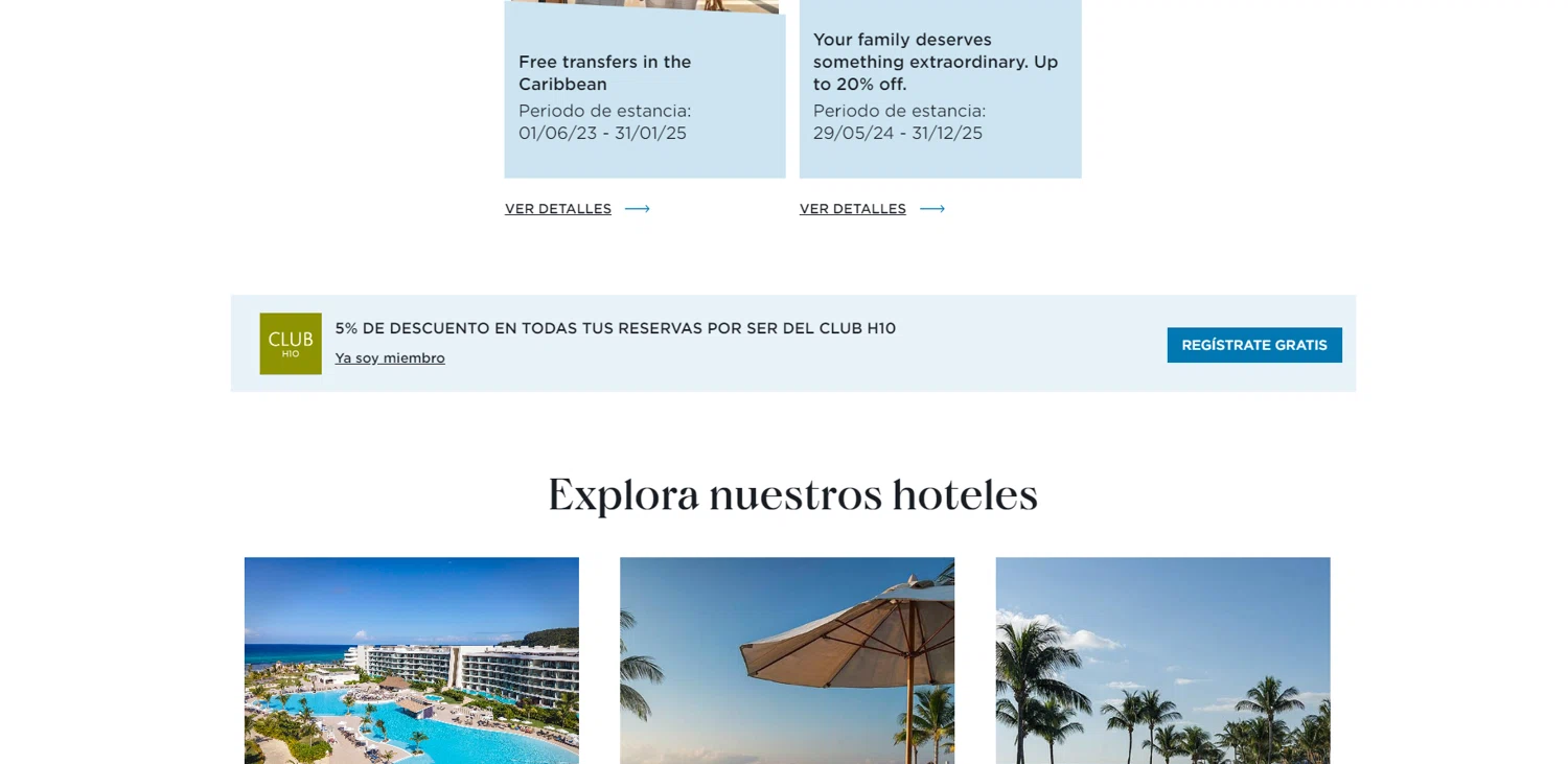 OCEAN by H10 Hotels checkout page showing OCEAN by H10 Hotels promo code box | Screenshot taken by SimplyCodes community member on Jun 16, 2024