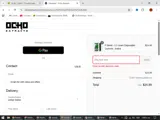 Ocho Extracts coupon verification screenshot