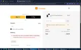 SBO coupon verification screenshot