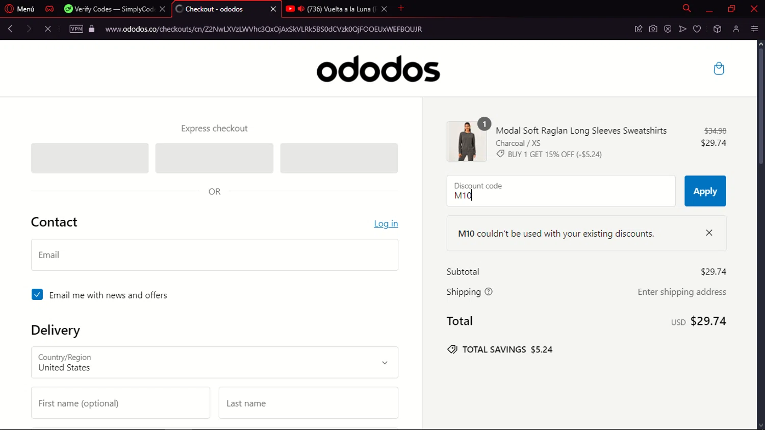 how to use Ododos coupons