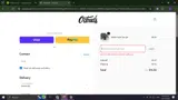 RESET coupon verification screenshot