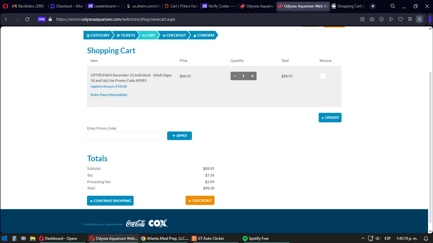 OdySea Aquarium Promo Codes 30 Off September 2024