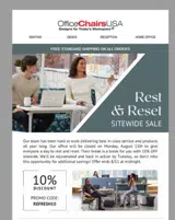 Office Chairs USA coupon verification screenshot