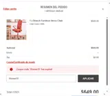 Office Chairs USA coupon verification screenshot