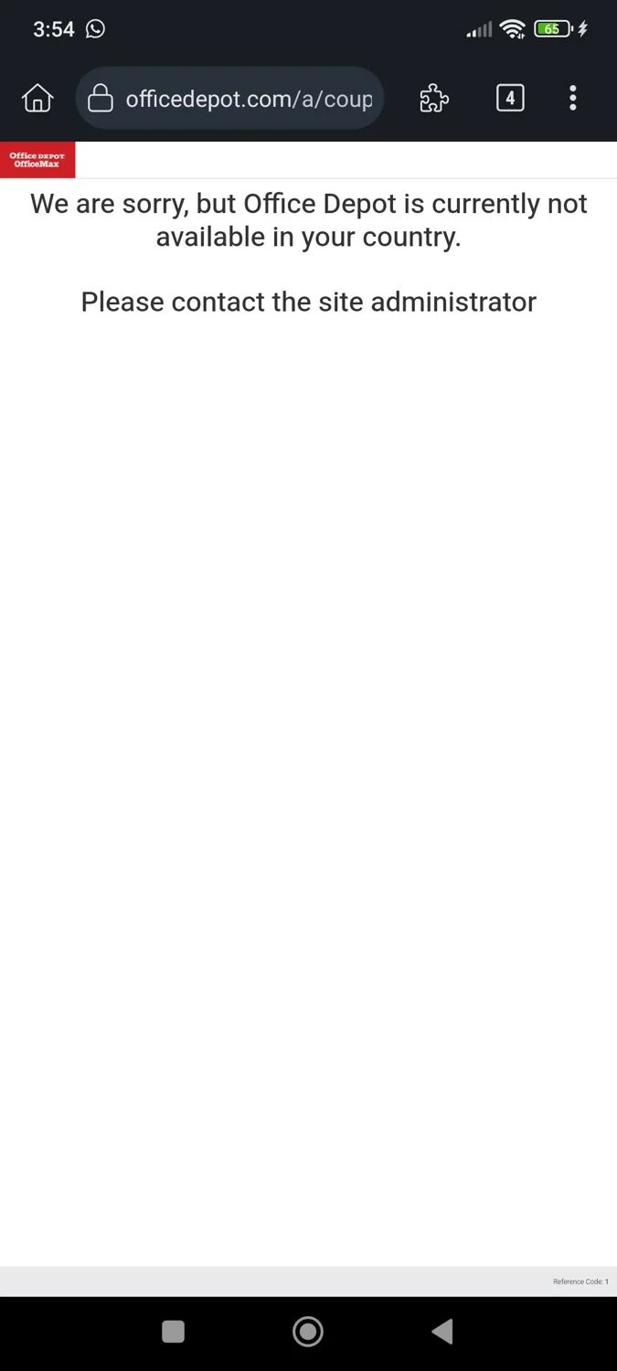 Office Depot coupon code screenshot showing code 60549027 applied at Office Depot checkout page. Uploaded by SimplyCodes community member ExtraordinaryMaestro4194 on Aug 15, 2025