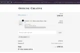 WELCOME10 coupon verification screenshot