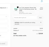hotdeal coupon verification screenshot