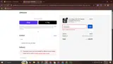 COMMUNITY coupon verification screenshot