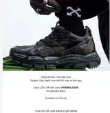OWSINGLES25 coupon verification screenshot