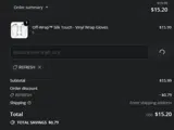 refresh coupon verification screenshot