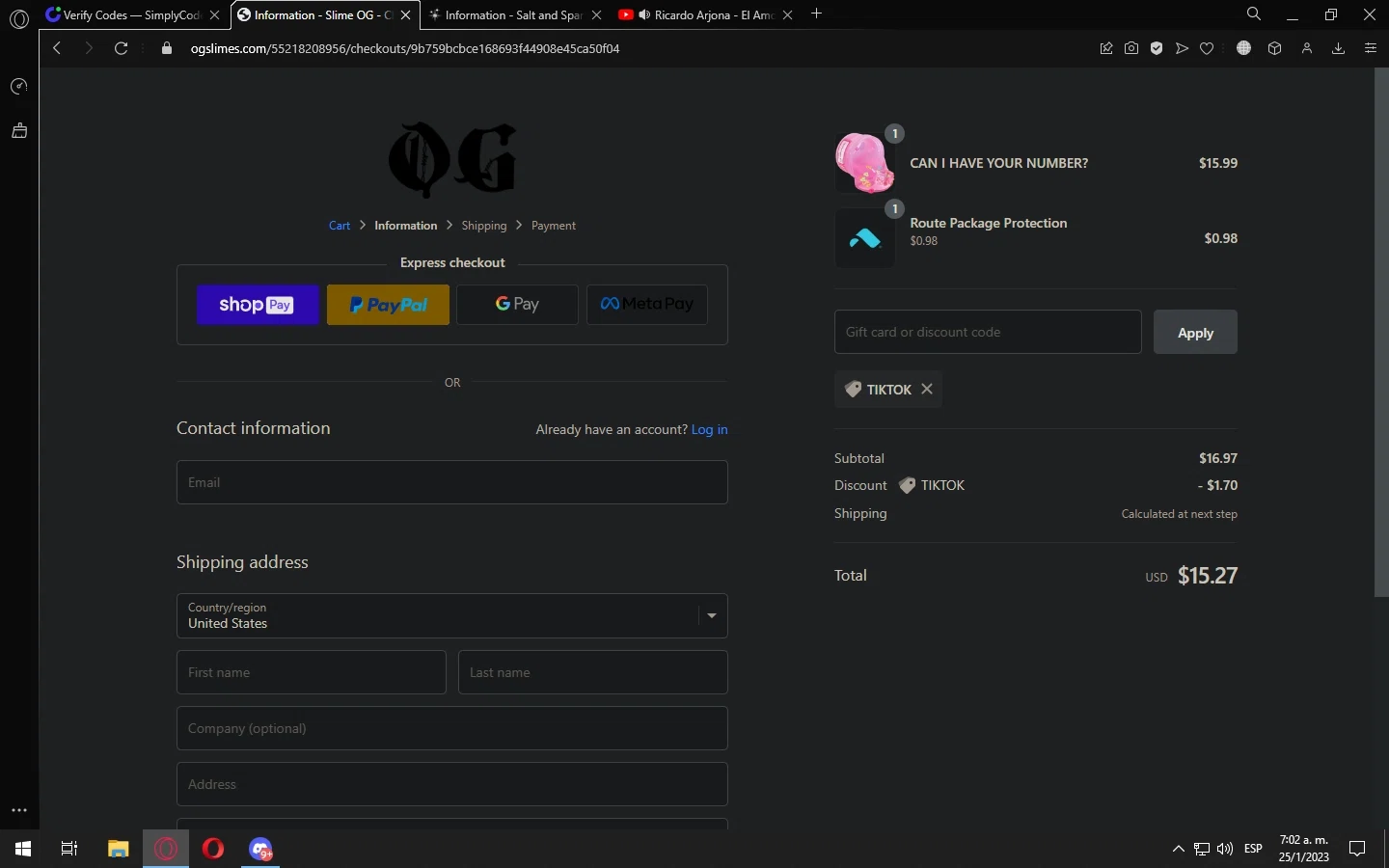 how to use OG Slimes coupons