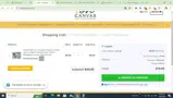 Oh Canvas coupon verification screenshot