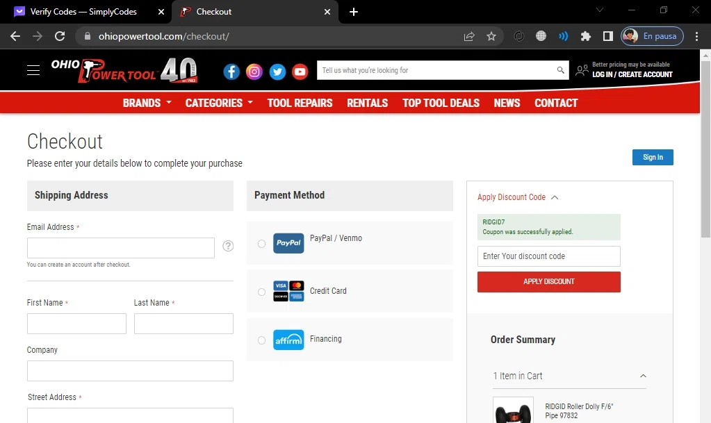 Ohio Power Tool Discount Codes 16 Off September 2024