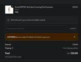 LOVERMS coupon verification screenshot