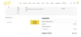 FINALSALE coupon verification screenshot