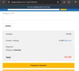 calixlug coupon verification screenshot