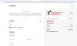 Oh So Paper coupon verification screenshot