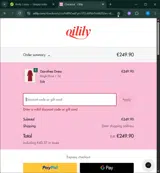 RED30 coupon verification screenshot