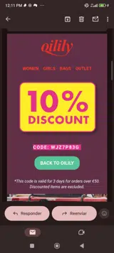 WJZ7P83G coupon verification screenshot
