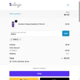Oilogic coupon verification screenshot