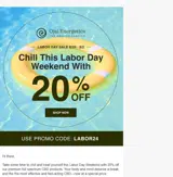 Ojai Energetics coupon verification screenshot