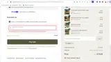 SAVE20 coupon verification screenshot