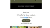 save25 coupon verification screenshot