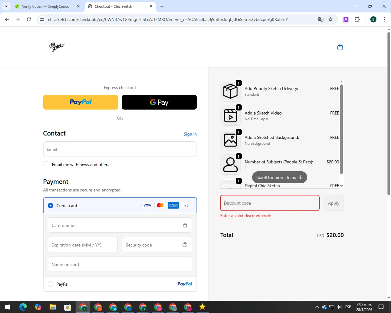 Okana promo code screenshot showing code SWEETLICORICE applied at Okana checkout page. Uploaded by SimplyCodes community member 00000007 on Jan 28, 2026