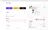 Okra and Molly coupon verification screenshot