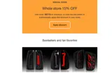 GET15 coupon verification screenshot