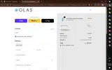 Olas Oral Care coupon verification screenshot
